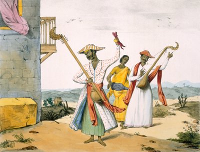 Cantanti itineranti, 1827-35 da M.E. Burnouf